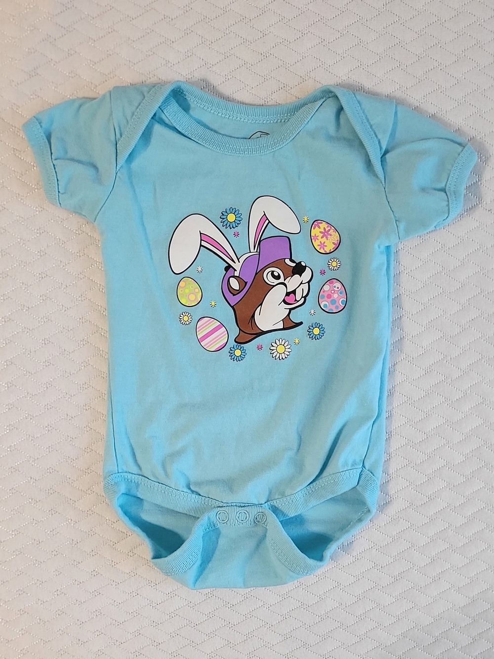 Buc-ee's Easter Onsie, Size 3 Months